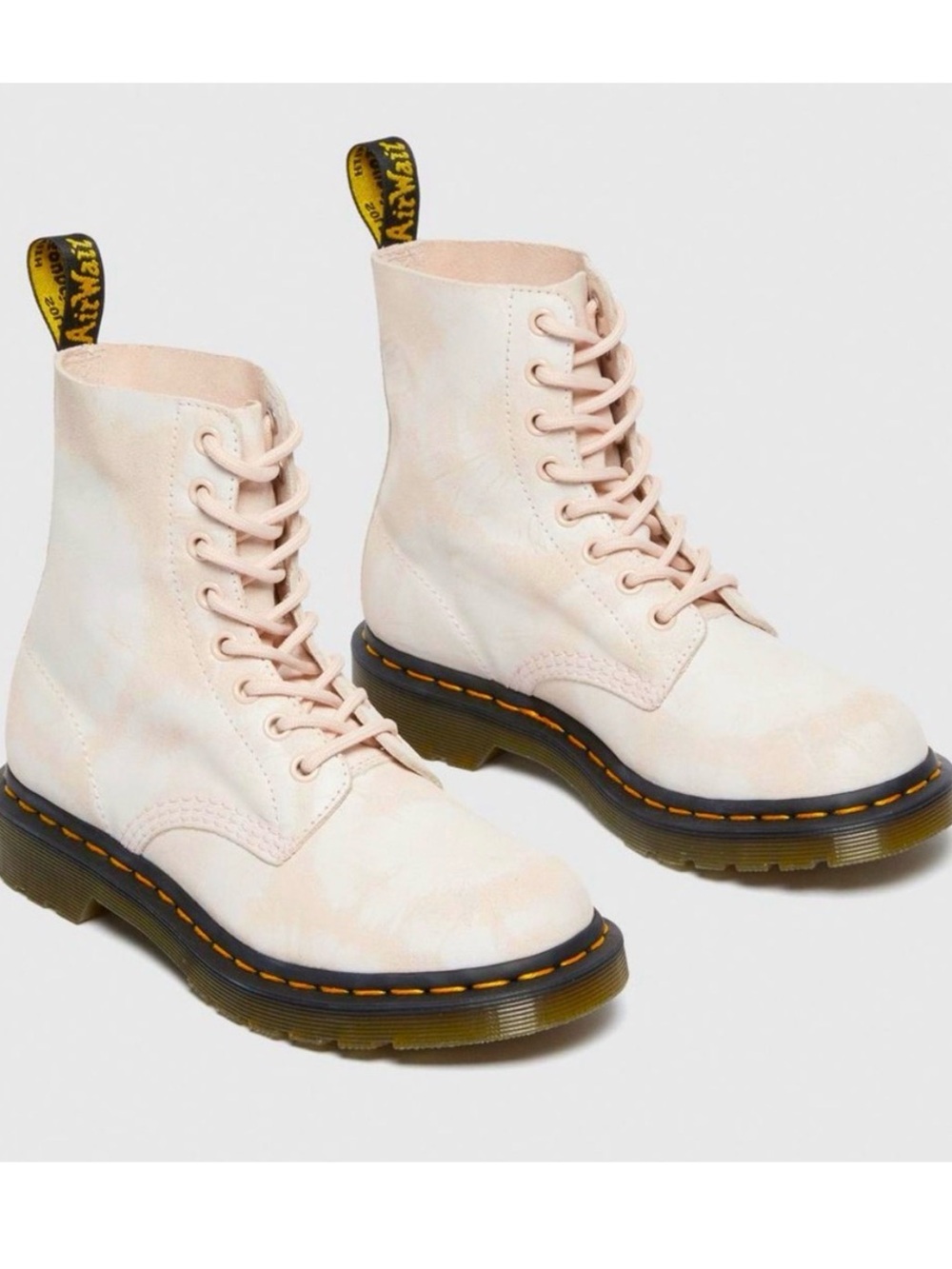 Dr. Martens 1460 Pascal Tie Dye Suede Lace up boots